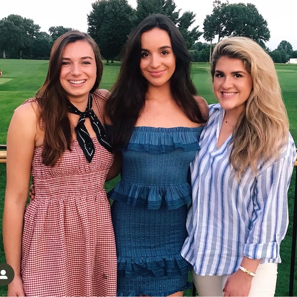 Tularosa Teri Dress in Horizon Blue - Picture 4 of 4